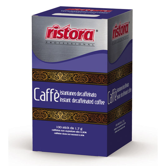 Ristora - Decaffeinato istantaneo 100 stick monodose