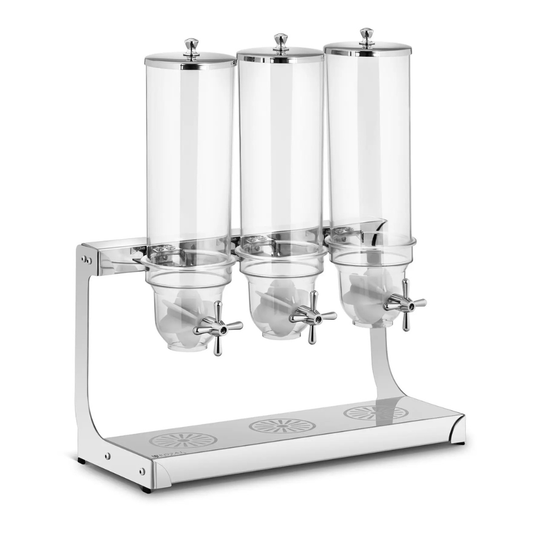 Dispenser per cereali da 3 cilindri