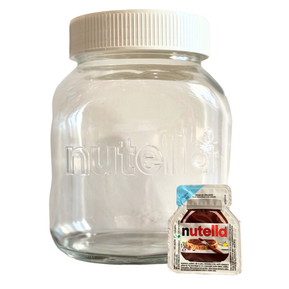 Espositore in vetro Nutella in vaschetta 15gr