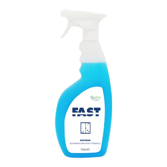 Fast - Multiuso Detergente per vetri e cristalli 750 ml confezione da 6 pezzi