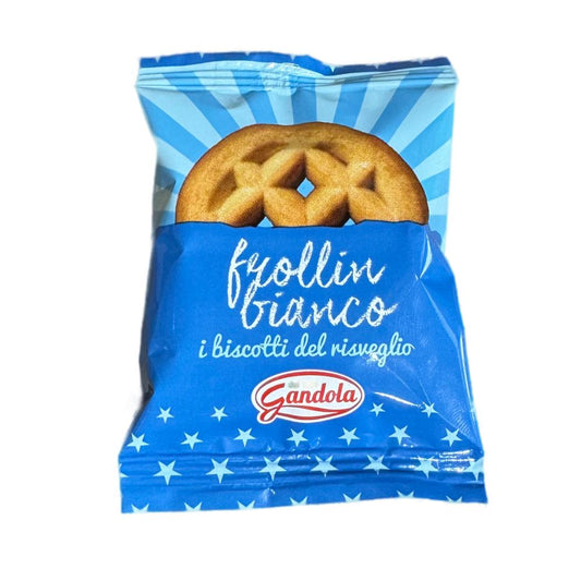 Gandola - biscotto frollino bianco 13g confezione da 200 pezzi