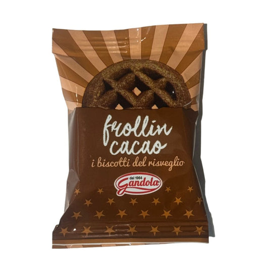 Gandola - Biscotto frollino al cacao 13g confezione da 200 pezzi