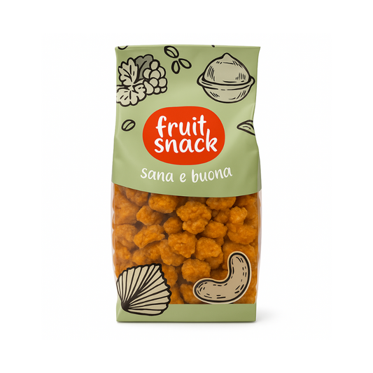 Fruitsnack - Rice crackers snack di riso soffice e speziato 500gr