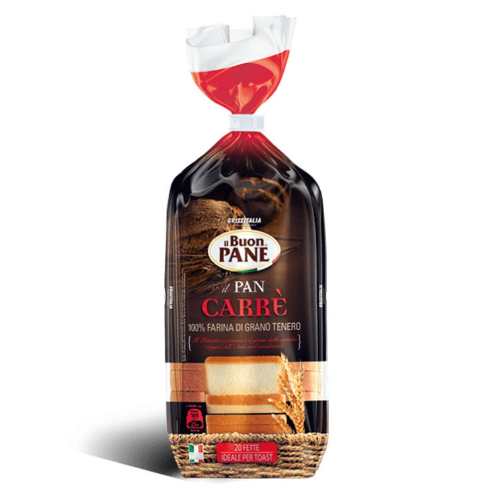 Il Buon Pane - Pan Carré 12 confezioni da 330gr