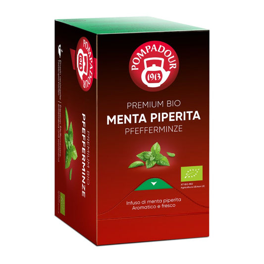 Pompadour - Infuso menta piperita BIO 20 filtri