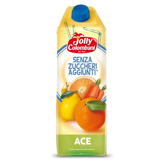 Jolly Colombani - Succo ACE in brick con tappo 1,5L confezione da 6 pezzi