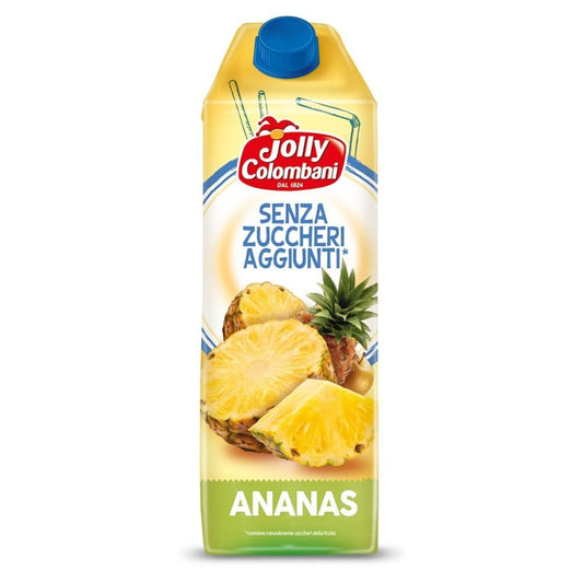 Jolly Colombani - Succo Ananas in brick con tappo 1,5L confezione da 6 pezzi