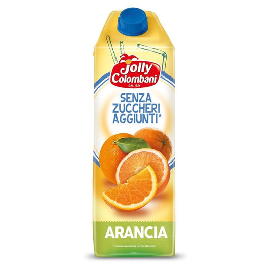 Jolly Colombani - Succo Arancia in brick con tappo 1,5L confezione da 6 pezzi