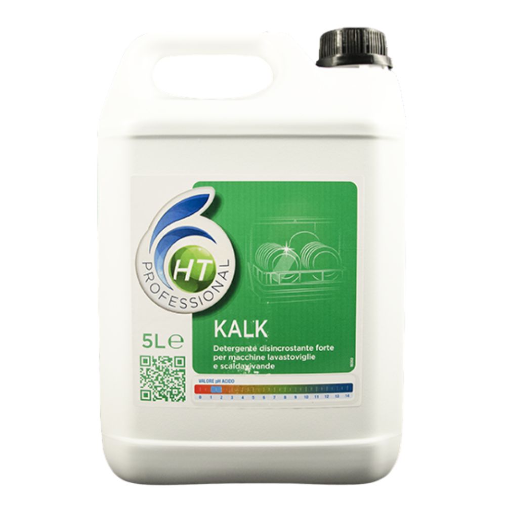 HT - Detergente KALK disincrostante forte per macchine lavastoviglie e scaldavivande 5kg