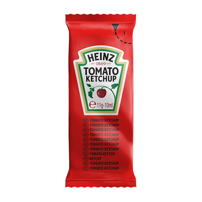 Heinz – Bustine monodose ketchup 10g confezione da 200 pezzi