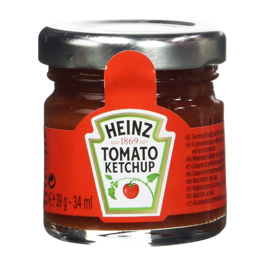 Heinz - Ketchup in 80 monodosi in vetro da 30gr