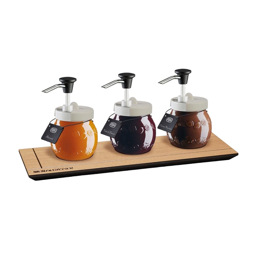 Menz & Gasser - Kit dispenser up Jam in Jar 620gr