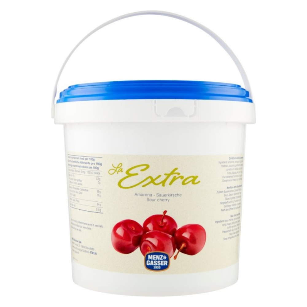 Menz & Gasser - Marmellata extra amarena 3kg