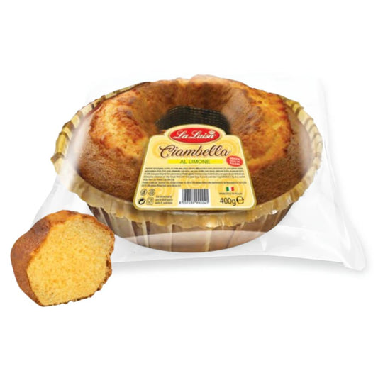 La Luisa - Ciambellone al limone 400gr confezione da 6 pz