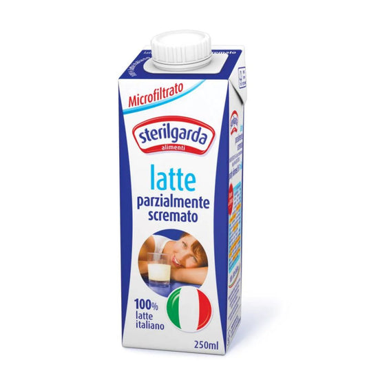 Sterilgarda - Latte parzialmente scremato microfiltrato 250ml confezione da 24 pezzi
