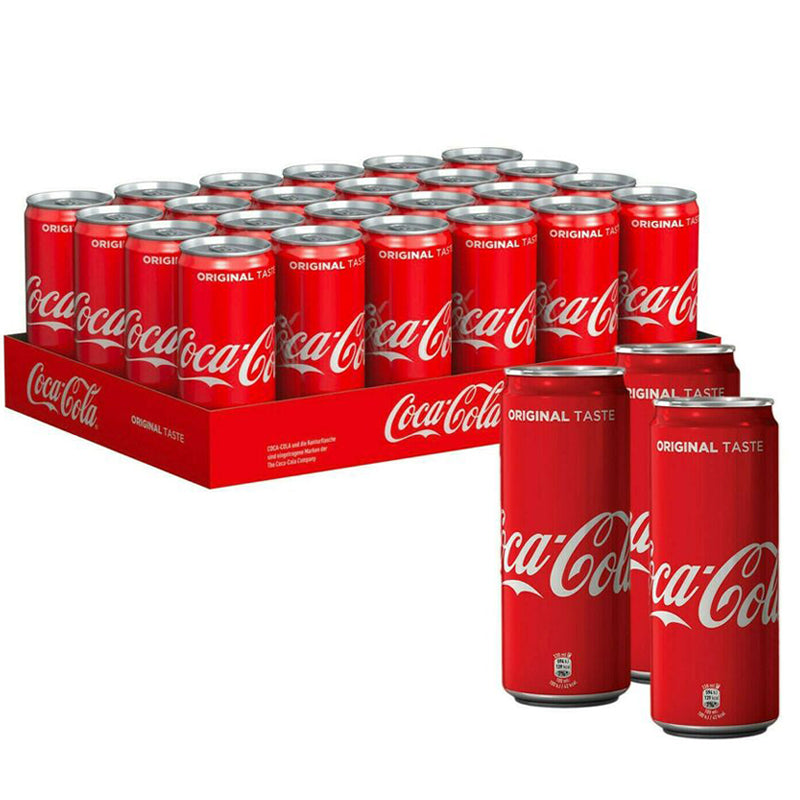 Coca Cola - Lattina da 33cl confezione da 24 pezzi
