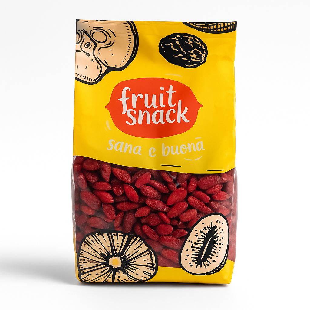 Fruitsnack - Mirtilli rossi disidratati 1000gr