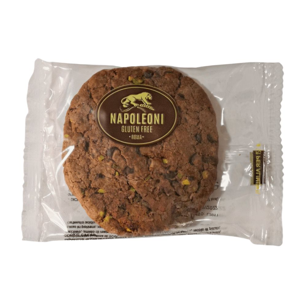 Napoleoni - Cookie Cacao 60gr Gluten Free confezione da 12 pezzi