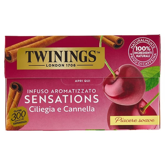 Twinings -  Infuso aromatizzato ciliegia e cannella 20 bustine