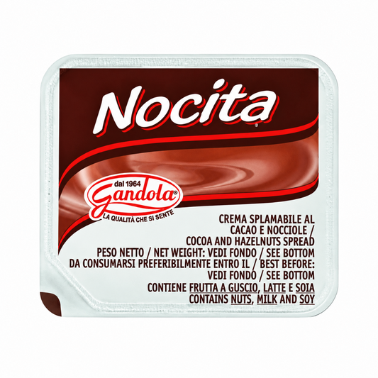 Gandola - Nocita Crema spalmabile alle nocciole 15gr per 180 porzioni