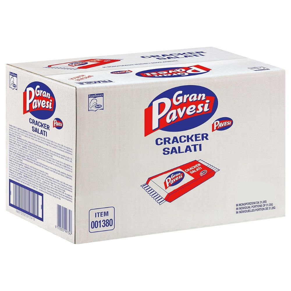 Pavesi - Crackers monoporzione 31g confezione da 96 pezzi