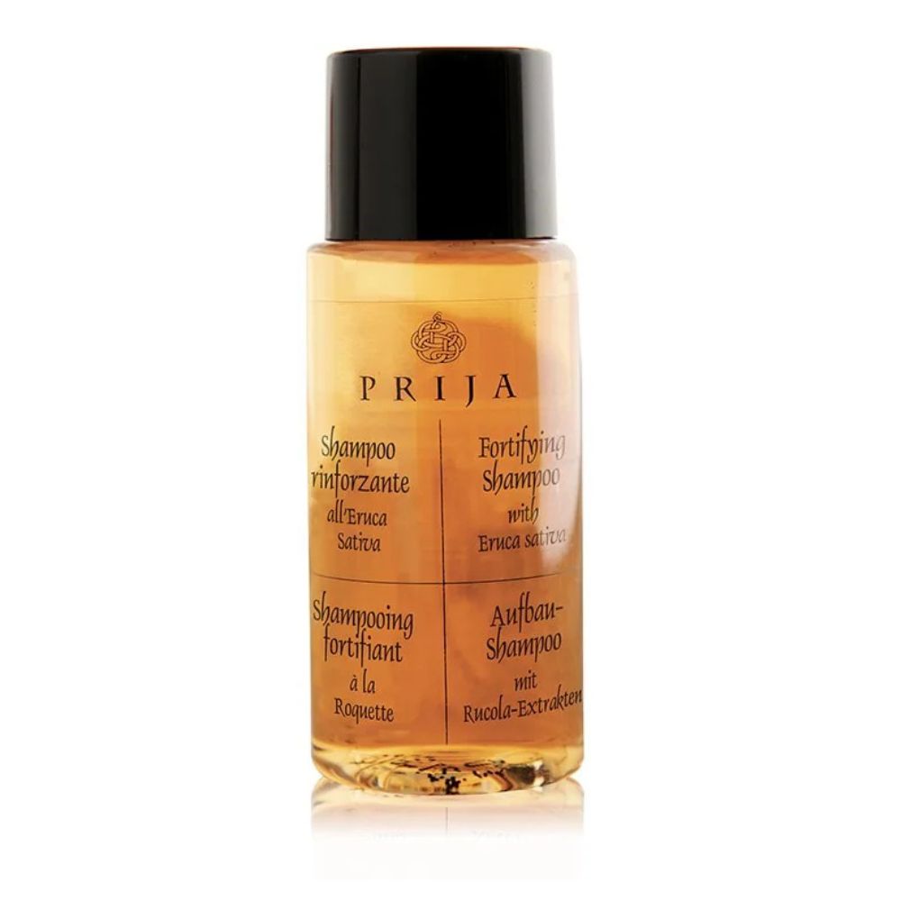 Prija - Shampoo in flacone rinforzante all'eruca sativa 216 pezzi da 40ml