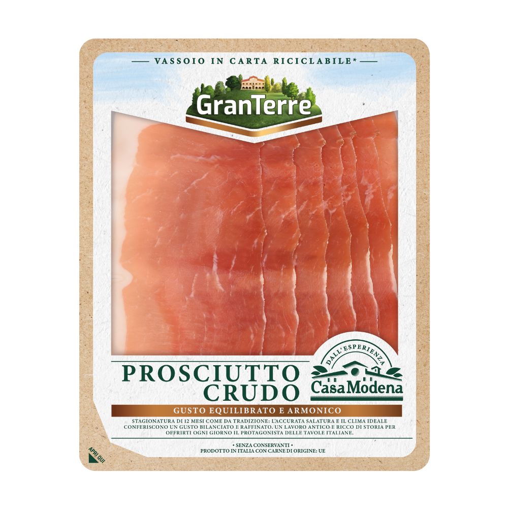Gran Terre - Prosciutto crudo a fette 500gr
