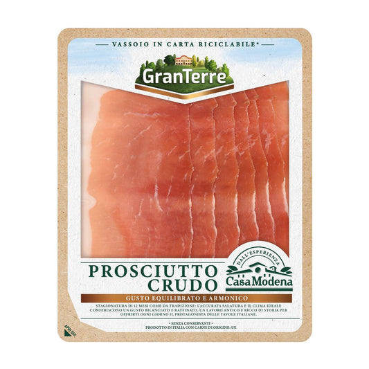 Gran Terre - Prosciutto crudo a fette 500gr