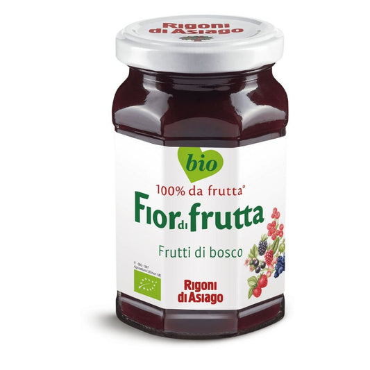 Rigoni di Asiago - Confettura Frutti di Bosco BIO 800 gr confezione da 6 pezzi