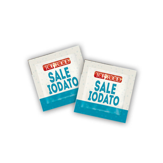 Top Food - Sale iodato monodose 2000 bustine da 1gr
