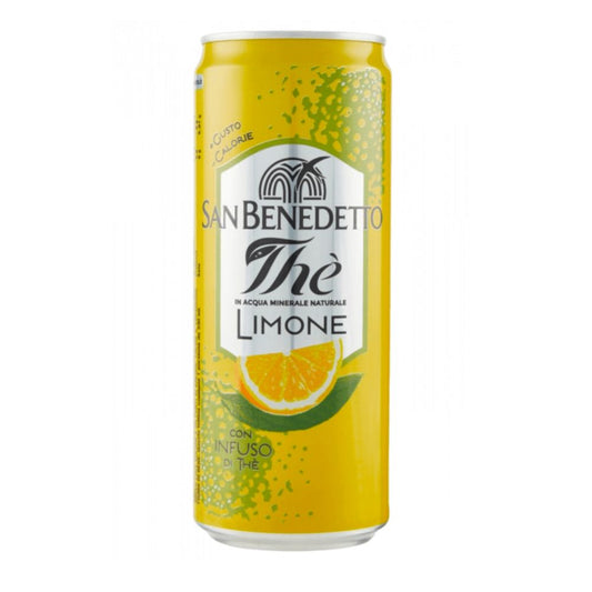 San Benedetto - Thè al Limone in lattina 330ml x 24 lattine
