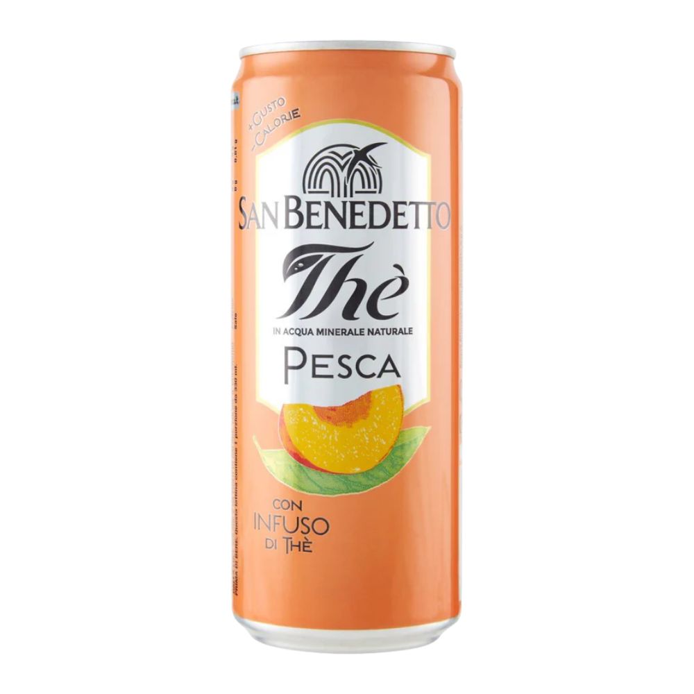 San Benedetto - Thè alla pesca in lattina 330ml x 24 lattine