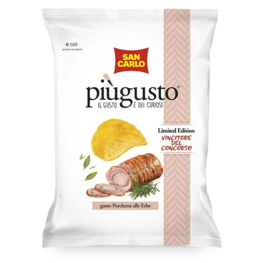 San Carlo - Piu' Gusto Porchetta alle erbe 20 buste da 50 gr