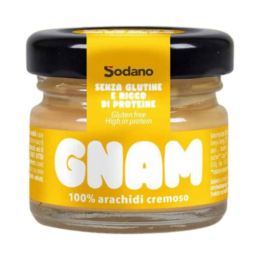 Sodano - Burro d'arachidi GNAM 100% - 15 vasetti da 20gr