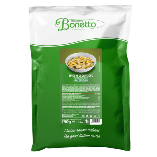 Conserve Bonetto - Spicchi di Carciofo al Naturale 1,7 kg