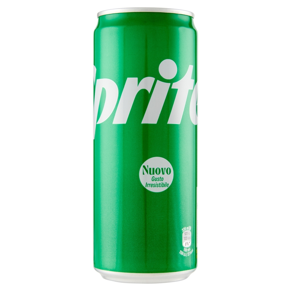Sprite - Bevanda analcolica al gusto lime in lattina confezione da 24 lattine