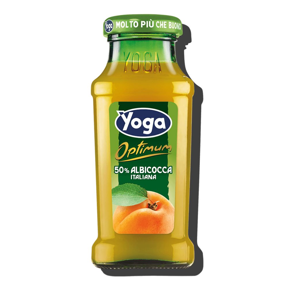 Yoga - Succo in vetro 200ml per 24 pezzi