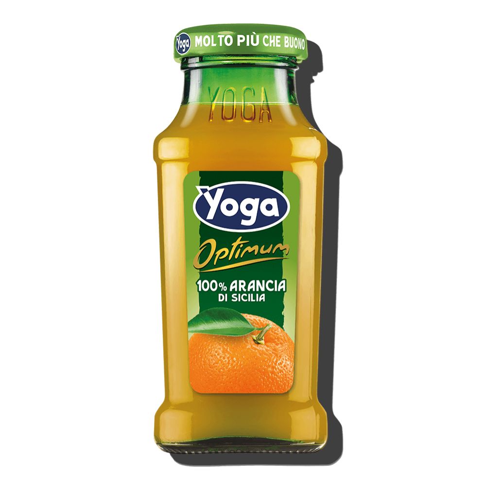 Yoga - Succo in vetro 200ml per 24 pezzi