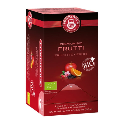 Pompadour - Infuso frutti BIO 20 filtri