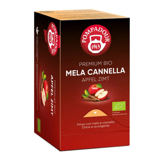 Pompadour - Infuso mela cannella BIO 20 filtri