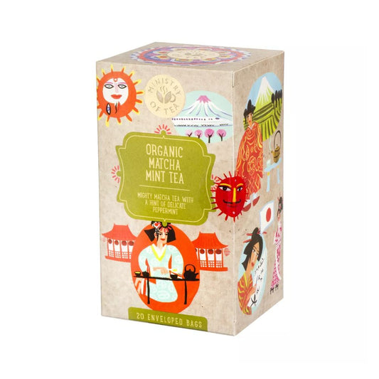 Ministry Of Tea - Tè Verde Matcha BIO confezione da 20 pezzi