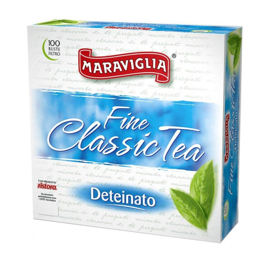 Maraviglia - Tè deteinato Fine classic Tea 100 bustine