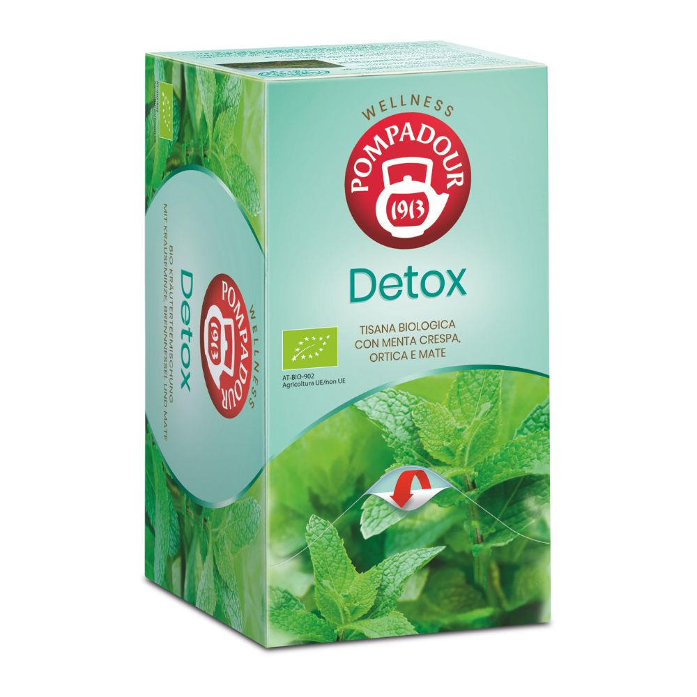 Pompadour - Tisana Wellness Detox BIO 20 filtri