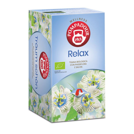 Pompadour - Tisana Wellness Relax BIO 20 filtri
