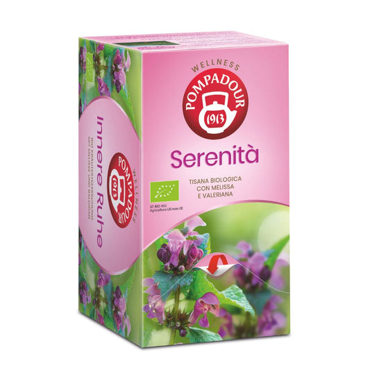Pompadour - Tisana Wellness Serenità BIO 20 filtri