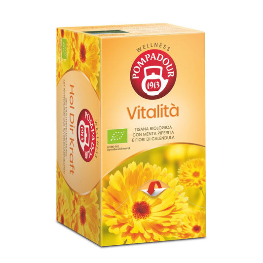 Pompadour - Tisana Wellness Vitalità BIO 20 filtri