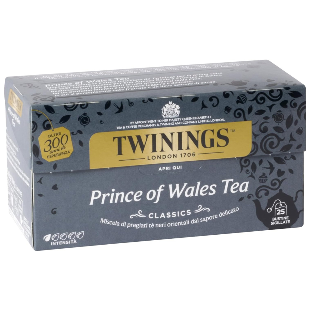 Twinings - Tè nero Prince of Wales 25 filtri