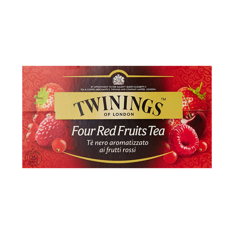 Twinings - Tè nero aromatizzato ai frutti rossi 20 filtri