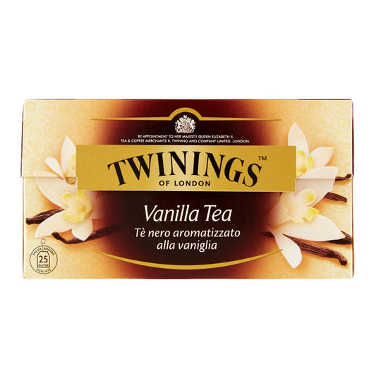Twinings - Tè nero alla vaniglia 25 bustine