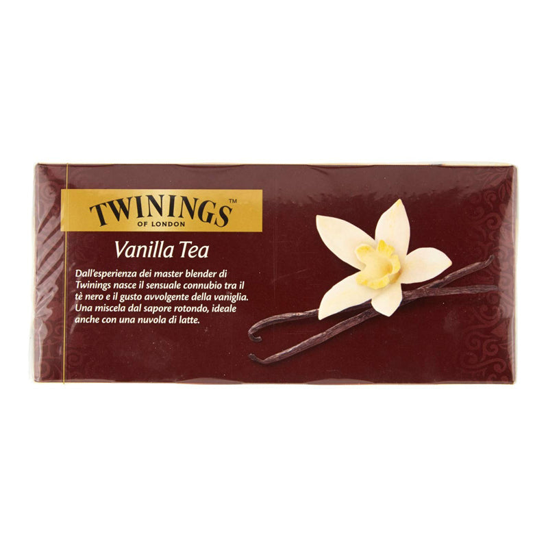 Twinings - Tè nero alla vaniglia 25 bustine